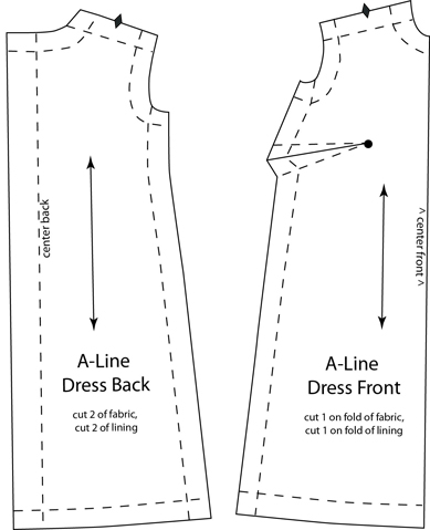 Barbie A-Line Dress | Sewing and Pattern