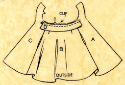 Barbie Cape with Collar | Sewing and Pattern